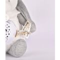 Doudou Geschenkset Musikalisches Nachtlicht mit Projektion Grauer Teddybär