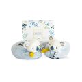 Doudou-Geschenkset – Set der ersten Yoca-Koala-Stiefel mit Rasseln, 0–6 Monate