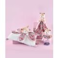 Doudou Geschenkset Plüschhirsch Schnuffeltuch