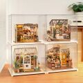 RoboTime Display für ein Miniaturhaus