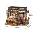 RoboTime 3D-Puzzle Miniaturhaus Gemütliches Restaurant