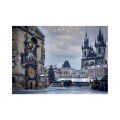 Dino-Puzzle Winter-Astronomische Uhr, 1000 Teile