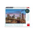 Dino Puzzle New York neon 1000 Teile