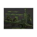 Dino Puzzle New York neon 1000 Teile