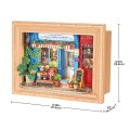 RoboTime 3D-Holzpuzzle im Rahmen Florist