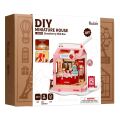 RoboTime 3D-Puzzle Miniaturhaus Milchbar Strawberry