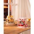 RoboTime 3D-Puzzle Miniaturhaus Milchbar Strawberry