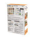 RoboTime 3D-Puzzle Miniaturhaus Gemütliches Wohnzimmer