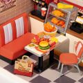 RoboTime 3D-Puzzle Miniaturhaus Restaurant Lecker, Lecker Burger