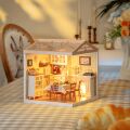 RoboTime 3D-Puzzle Miniaturhaus Gemütliches Esszimmer