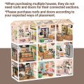 RoboTime Miniatur-Hausabdeckung Staubtür B