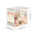 RoboTime 3D-Puzzle Miniaturhaus mini Honig-Teehaus