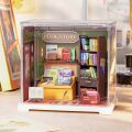 RoboTime 3D-Puzzle Miniaturhaus mini Buchhandlung