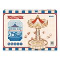 RoboTime 3D-Puzzle Spieluhr aus Holz Kettenkarussell farbig