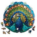 EscapeWelt Holzpuzzle Pfau 500 Teile