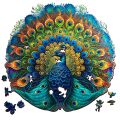 EscapeWelt Holzpuzzle Pfau 500 Teile