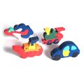 Fauna Holzpuzzle Set Fahrzeuge 4 Teile