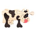 Fauna Massivholzpuzzle große Kuh