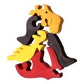 Fauna Massivholzpuzzle großer Elch