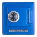 Goki Metall Geldkassette Tresor blau