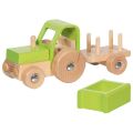 Goki Holztraktor mit Anhänger