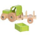 Goki Holztraktor mit Anhänger