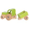 Goki Holztraktor mit Anhänger