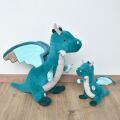 Doudou Histoire d'Ours Plüschtier großer Drache 40 cm