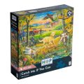 HOP Puzzle Hunde auf der Jagd 500 große Teile