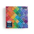 HOP Puzzle Regenbogen-Patchwork 1000 Teile