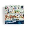 HOP Puzzle Gartenecken 1000 Teile