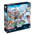 HOP Puzzle Winterspaziergang 500 große Teile