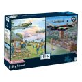 HOP Puzzle Himmelspatrouille 2x500 große Teile