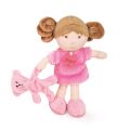 Doudou Jolijou Puppe Fräulein Rose 21 cm