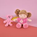 Doudou Jolijou Puppe Fräulein Rose 21 cm