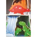 Bigjigs Toys Dinosaurier Insel Dinosaurier Park
