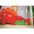 Bigjigs Toys Dinosaurier Insel Dinosaurier Park