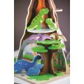 Bigjigs Toys Dinosaurier Insel Dinosaurier Park
