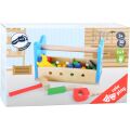 small foot Holzwerkbank und Werkzeugkasten 2in1