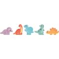 small foot Setzpuzzle und Memo aus Holz Dino