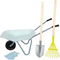 small foot Gartenwerkzeug-Set mit Schubkarre