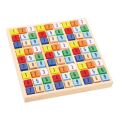 small foot Hölzerne Sudoku Farbige Würfel