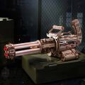 RoboTime Mechanisches 3D-Puzzle aus Holz Rotierendes Maschinengewehr