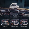 RoboTime 3D-Holzpuzzle Gewehr zum Verschießen von Gummibändern M416 Carbine