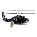Sluban Modellbausteine M38-B0752 Ka-50 Black Shark Kampfhubschrauber