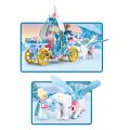 Sluban Winter Fairies M38-B0896 Kutsche mit magischem Einhorn