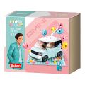 Sluban Girls Dream Mini Handarbeit M38-B1087 Qmini Grünes Auto