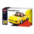 Sluban ModelBricks M38-B1097 Deutscher Gelber Sportwagen