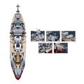 Sluban ModelBricks M38-B1102 Schlachtschiff Bismarck 2in1