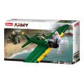 Sluban WWII M38-B1108 Mitsubishi A6M Zero Kampfflugzeug